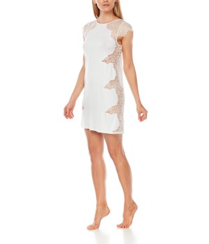 Camisón corto micromodal mujer con movimiento